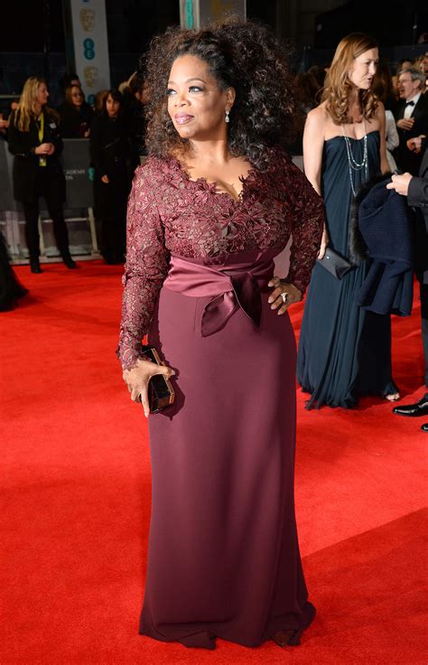 Oprah Winfrey red carpet